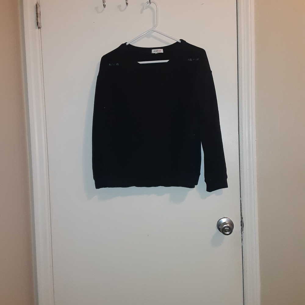 Black sweater